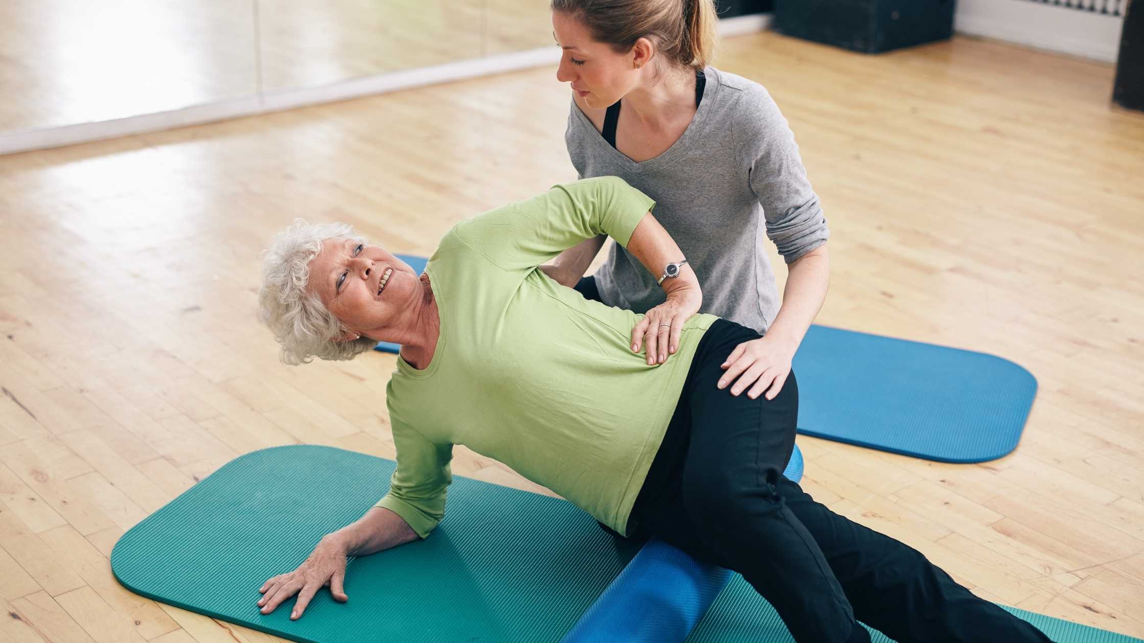 Lindra smärta med foamrolling